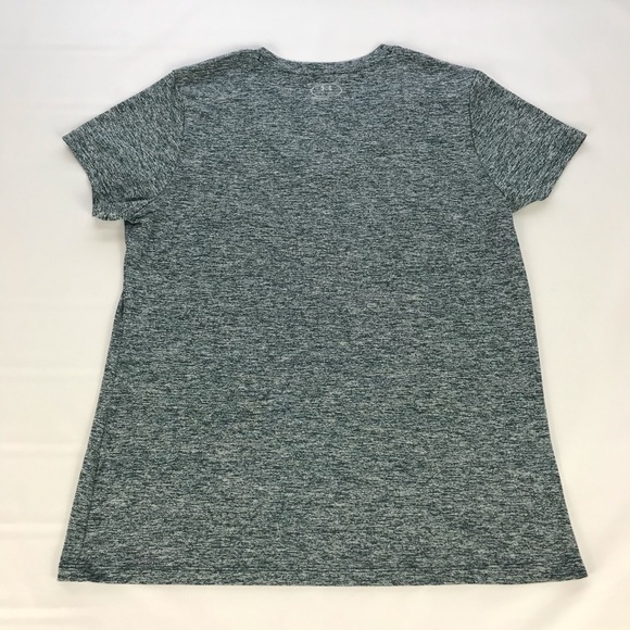 Lot (2) Under Armour Loose Fit Heatgear V Neck Tee - Picture 5 of 12